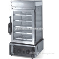 Commercial Portable Electric Glass Food Warmer Display Showcase For Sale